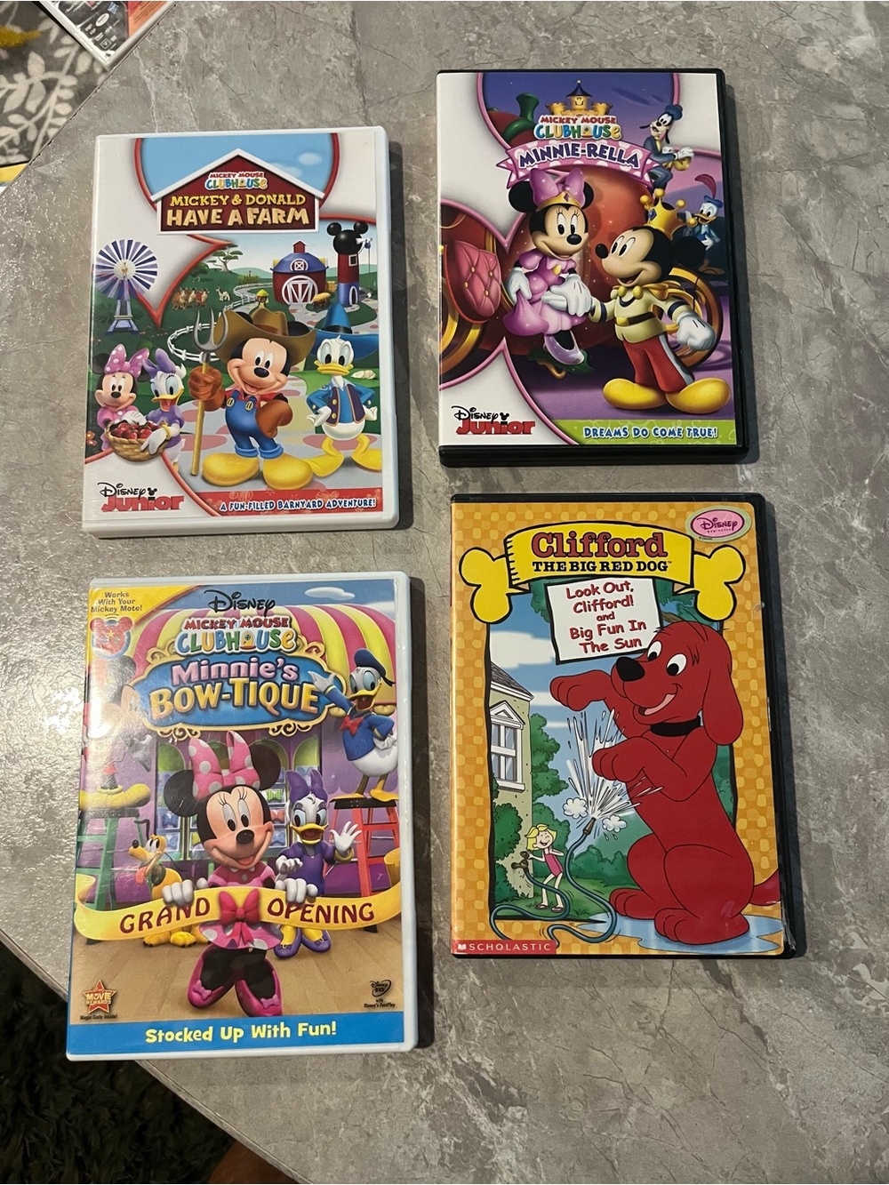 DISNEY DVD Set(4Pc)